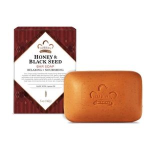 3-pack! Nubian Heritage Honey and Black Seed Oil Bar Soaps | 5 oz.